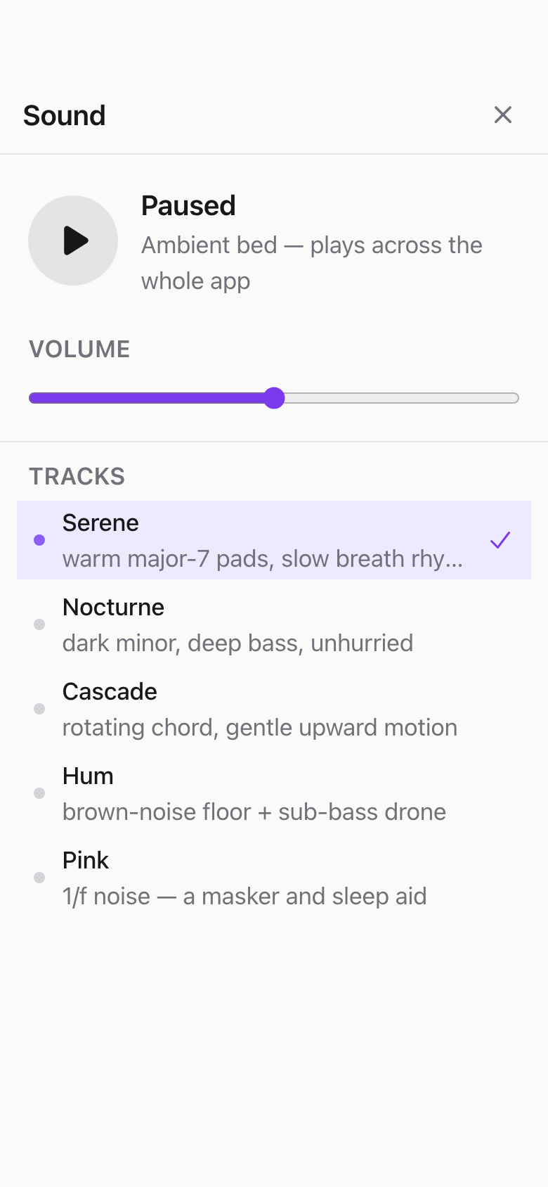 The same view on a phone: Hear the yard working
